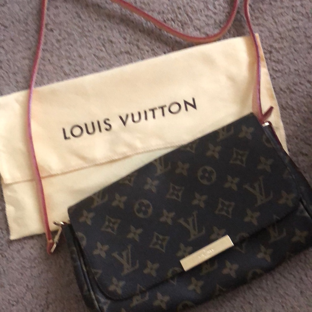 LV crossbody bag used once